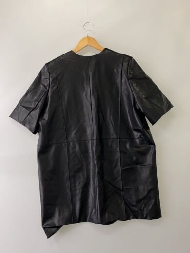商品画像：Vegan Leather Boxy Tunic/FREE/フェイクレザー/ブラック/31241315604// 2