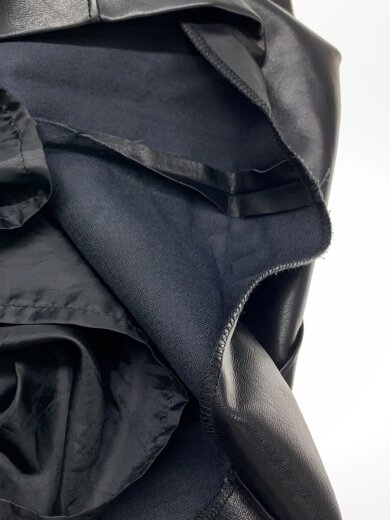 商品画像：Vegan Leather Boxy Tunic/FREE/フェイクレザー/ブラック/31241315604// 5