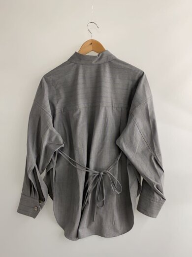 商品画像：Wide Stripe 2way Shirt/FREE/ポリエステル/グレー// 2