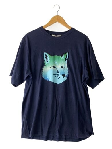 商品画像：FOX HEAD TEE/M/コットン/ネイビー/KM00118KJ0008// 1