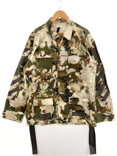 商品画像：BLEACH CAMO FIELD JACKET/S/コットン/カーキ/カモフラ// 1