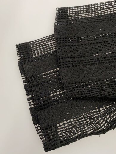 商品画像：Cabana Shirt Poly Lace/半袖シャツ/XS/ポリエステル/ブラック/QV602// 5