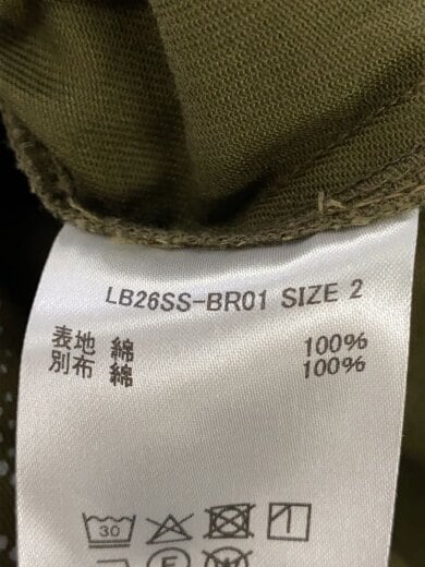 商品画像：Withdraw FromThe Field Jacket/2/コットン/カーキ/LB26SS-BR01/タグ付// 4