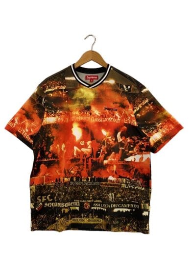 商品画像：25SS/Vinci Per Noi Soccer Jersey/M/ポリエステル/レッド/総柄// 1