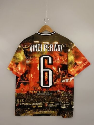 商品画像：25SS/Vinci Per Noi Soccer Jersey/M/ポリエステル/レッド/総柄// 2
