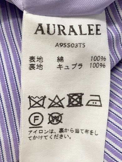 商品画像：WASHED FINX TWILL STRIPE LONG SKIRT/1/コットン/PUP/ストライプ// 5