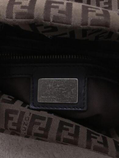 画像：FENDIズッキーノ/ショルダーバッグ/キャンバス/ブラウン/8BR317/使用感有3