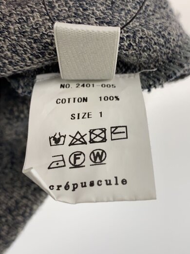 商品画像：Light Moss Stitch Polo/1/コットン/GRY/2401-005 4