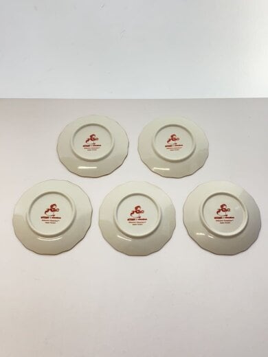 商品画像：皿/5点セット/九谷焼/ムーミン×アマブロ/九谷五彩 2