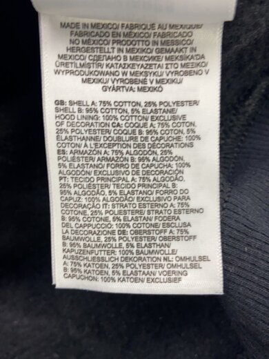 商品画像：パーカー/--/コットン/BLK/NF0A8121/XXXL// 4