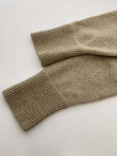 商品画像：21AW/ミルドウールフーデッドプルオーバー/S/ウール/BEG/23-03-14-03431 6