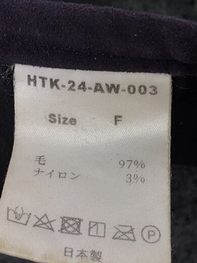 商品画像：ベスト/FREE/ウール/BLK/htk-24-aw-003/状態考慮/臭い有// 4