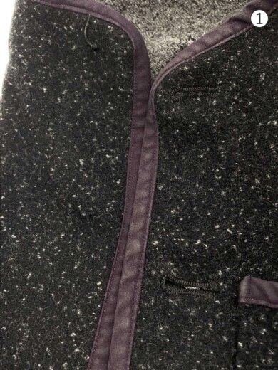 商品画像：ベスト/FREE/ウール/BLK/htk-24-aw-003/状態考慮/臭い有// 5