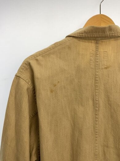 商品画像：ジャケット/M/コットン/CRM/袖・襟汚れ有 7
