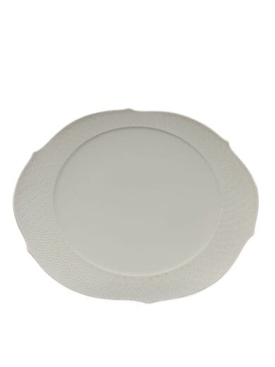 商品画像：プレート/WHT/000000/29478/波の戯れ/サービスプレート/32.5cm 1