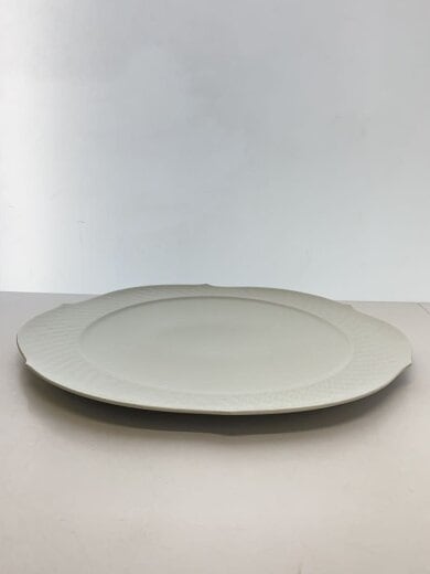 商品画像：プレート/WHT/000000/29478/波の戯れ/サービスプレート/32.5cm 2