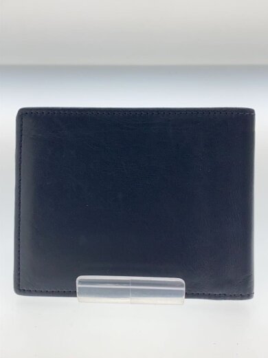 商品画像：2つ折り財布/レザー/BLK/メンズ 2