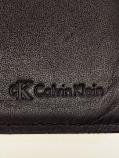 商品画像：2つ折り財布/レザー/BLK/メンズ 3