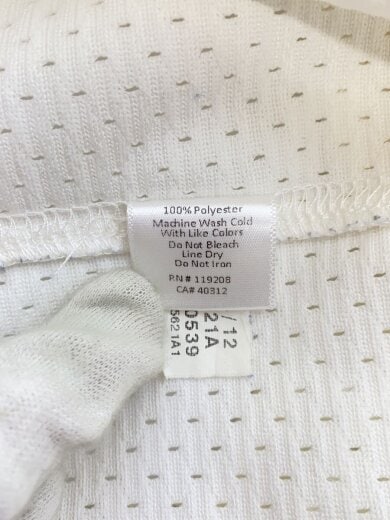 商品画像：Tシャツ/L/ポリエステル/WHT 5