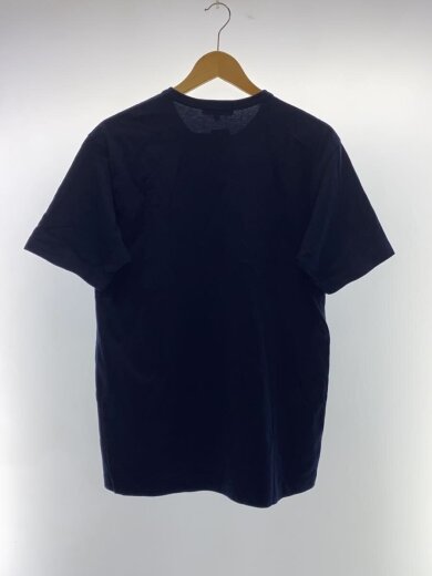 商品画像：綿天竺ロゴプリントTシャツ/L/コットン/NVY/HE-T009 2
