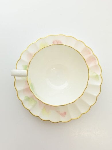 商品画像：カップ&ソーサー/6点セット/WHT/FINE BONE CHINA/花柄// 3