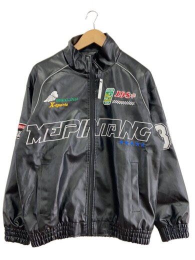 商品画像：MEPINTANG/レザージャケット・ブルゾン/M/--/BLK// 1