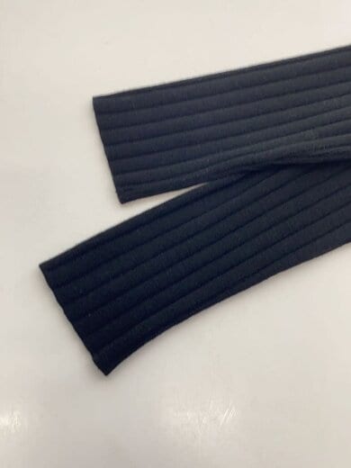 商品画像：カーディガン(薄手)/M/ウール/BLK/FBA72-089/正面ほつれ有り// 5