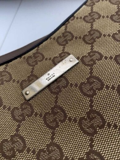 画像：GUCCIショルダーバッグ/キャンバス/BEG/019 0433/状態考慮9