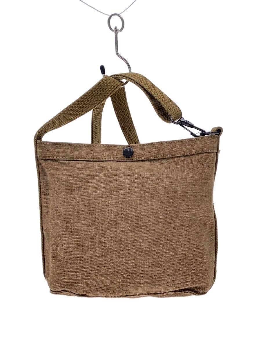 Nigel Cabourn / ショルダーバッグ/コットン/CML/無地//