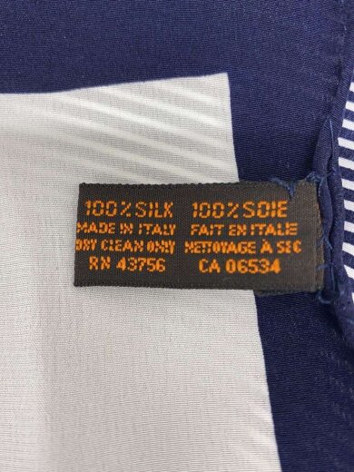 商品画像：スカーフ/シルク/NVY/レディース 3