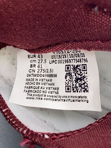 商品画像：JORDAN SPIZIKE LOW CHINESE NEW YEAR/27.5cm/WHT 5