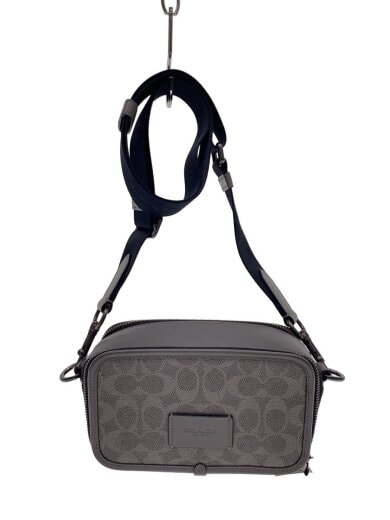 商品画像：ショルダーバッグ/PVC/GRY/総柄 1