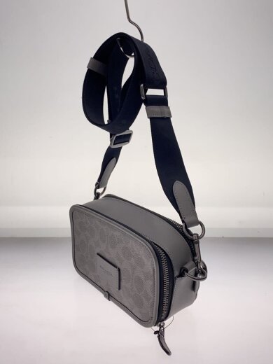 商品画像：ショルダーバッグ/PVC/GRY/総柄 2