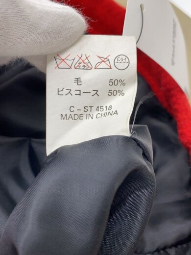 商品画像：スタジャン/40/ウール/RED/5241a// 4