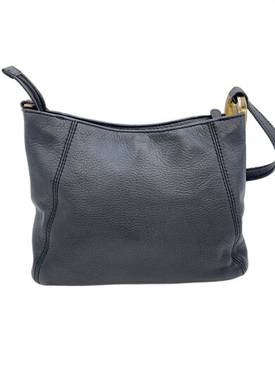 商品画像：ショルダーバッグ/レザー/BLK/無地 1