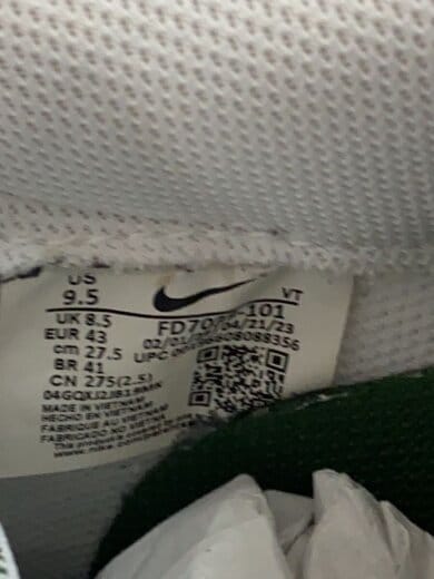 商品画像：AIR FORCE 1 LOW RETRO QS_エアフォース 1 ロー レトロ QS/27.5cm/WHT 5