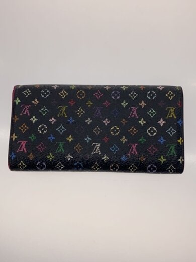 商品画像：ポルト・フォイユ・サラ_モノグラム・マルチカラー_ノワール/PVC/マルチカラー/レディース 2