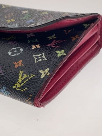 商品画像：ポルト・フォイユ・サラ_モノグラム・マルチカラー_ノワール/PVC/マルチカラー/レディース 7