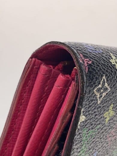 商品画像：ポルト・フォイユ・サラ_モノグラム・マルチカラー_ノワール/PVC/マルチカラー/レディース 8