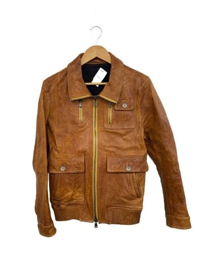 商品画像：レザージャケット・ブルゾン/M/羊革/CML/無地/8581016 1