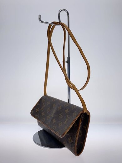 商品画像：ポシェット・ツインGM_モノグラム・キャンバス/PVC/BRW 2