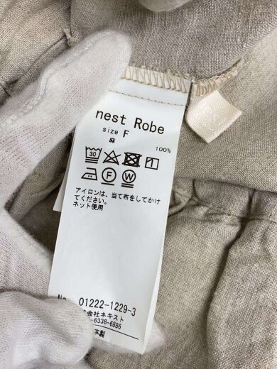 商品画像：ボトム/FREE/リネン/BEG/01222-1229-3 4