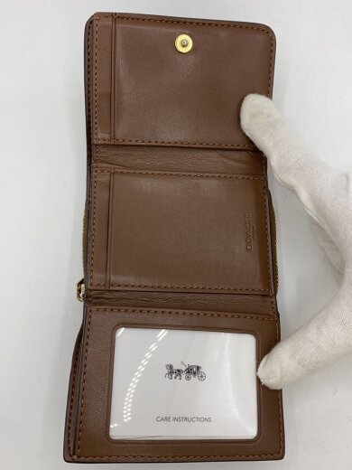 商品画像：3つ折り財布/--/BRW/総柄/レディース 4