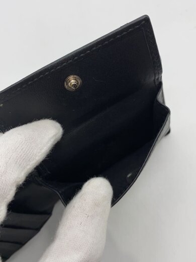 商品画像：GGシマ/2つ折り財布/レザー/BLK/メンズ 5