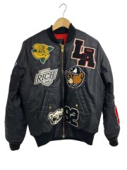 MA-1/ブルゾン/M/ナイロン/BLK