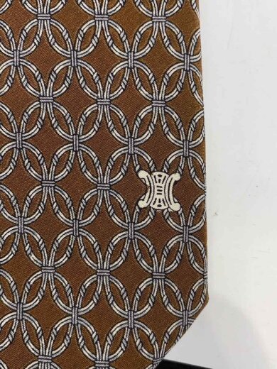商品画像：ネクタイ/シルク/BRW/総柄/メンズ 7