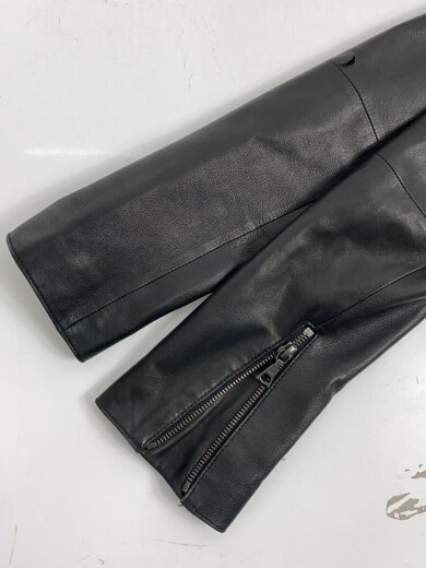 商品画像：レザージャケット・ブルゾン/S/山羊革/BLK/無地/01-1360802-050-902 6