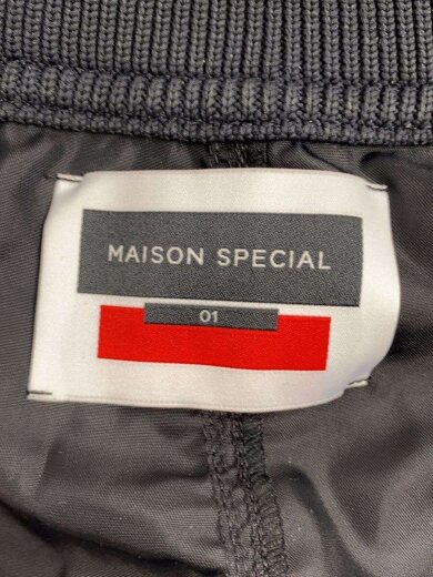 商品画像：Knit Combination Prime-Over Drivers Knit Blブルゾン/1/ナイロン/BLK 3