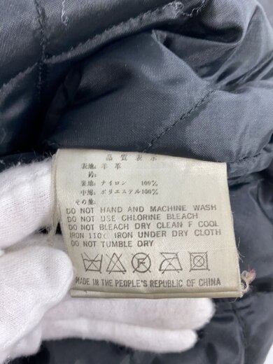 商品画像：ALL STATELAND/レザージャケット・ブルゾン/M/羊革/BLK/無地 4