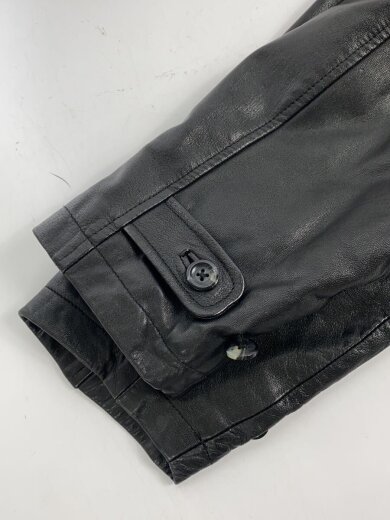 商品画像：ALL STATELAND/レザージャケット・ブルゾン/M/羊革/BLK/無地 5